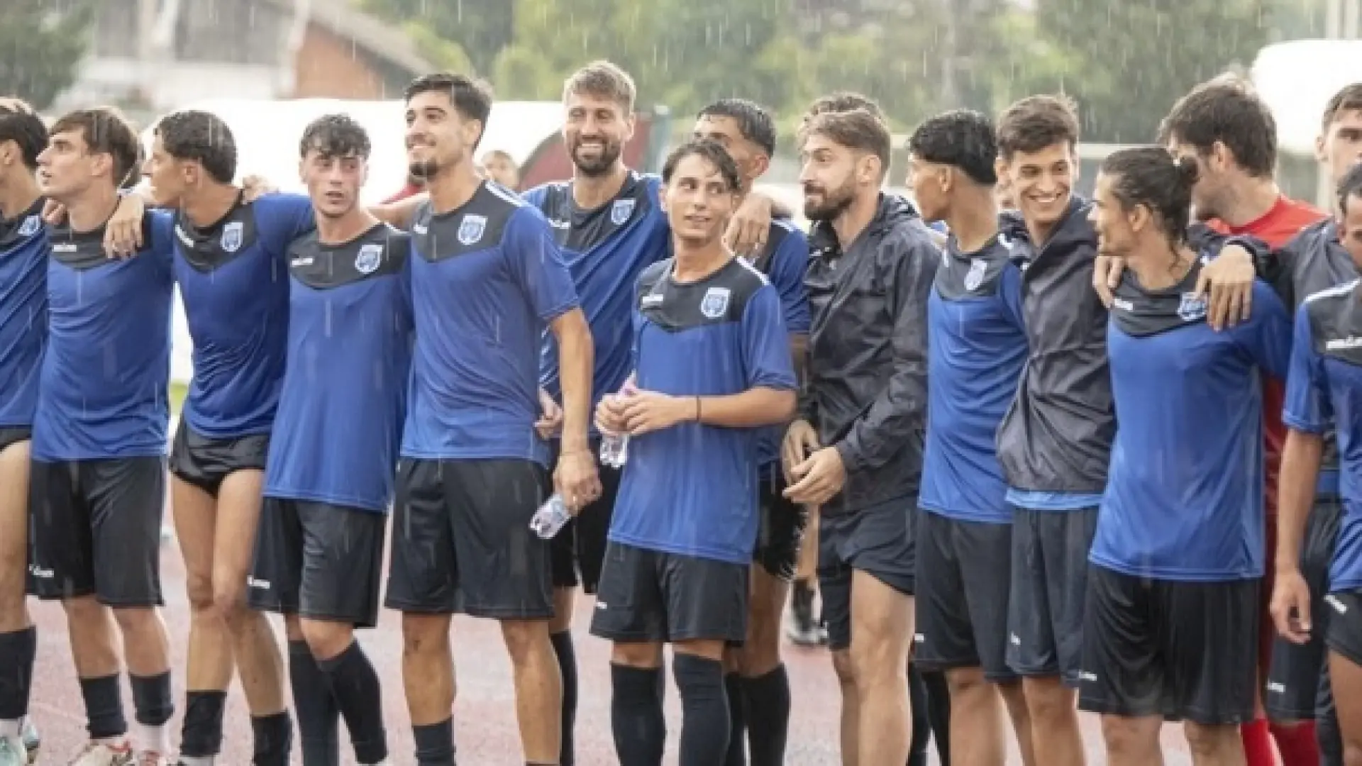 Cassino-Termoli: la pioggia non ferma l'amore dei tifosi