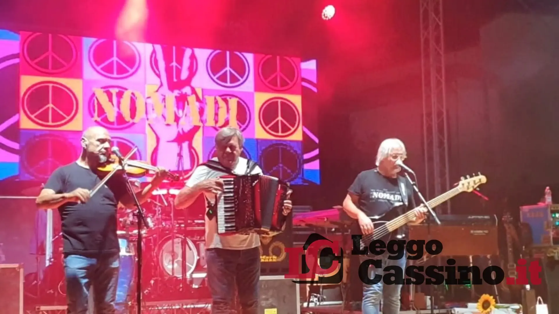 I Nomadi in concerto a Galluccio