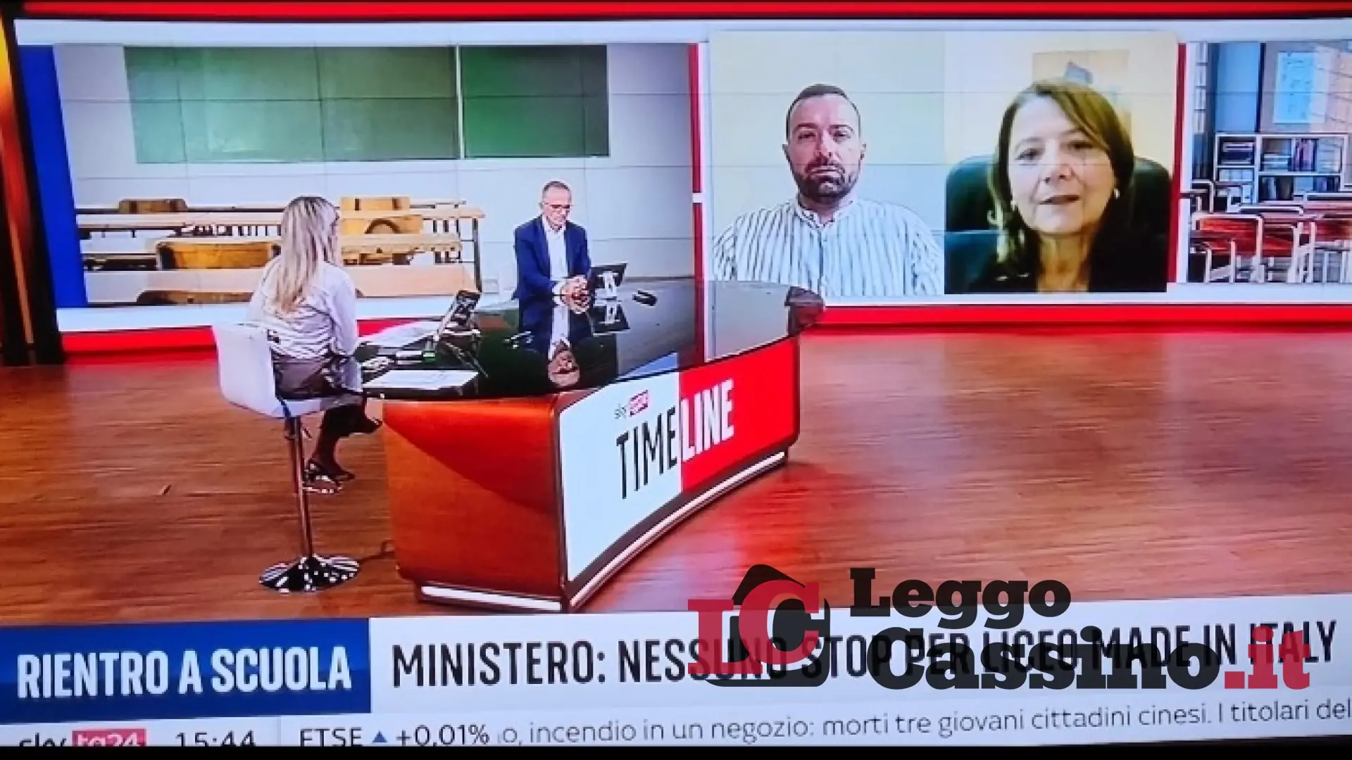 Dopo la Rai il Liceo Varrone di Cassino approda su SKY TG24