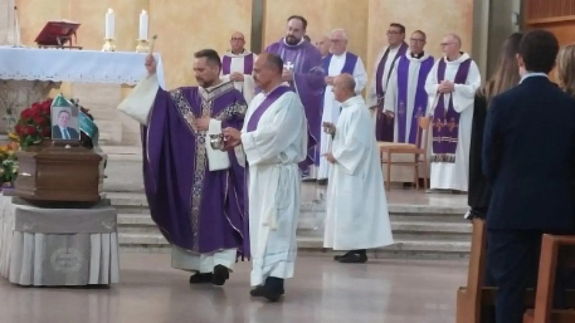 L'ultimo saluto a Marco De Angelis: "Cassino ha perso un uomo perbene"