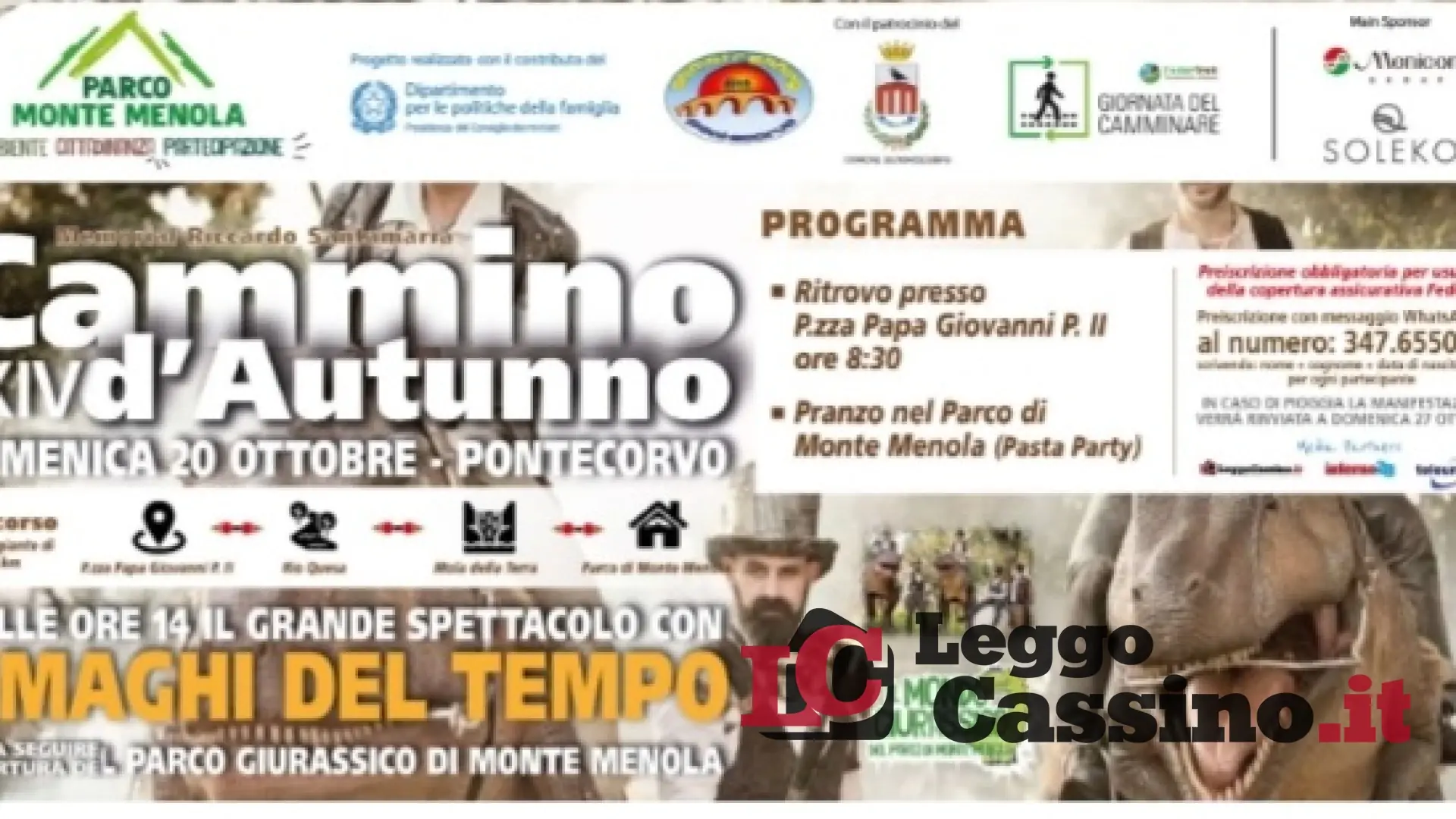 Ecco la XIV edizione del Cammino d'Autunno
