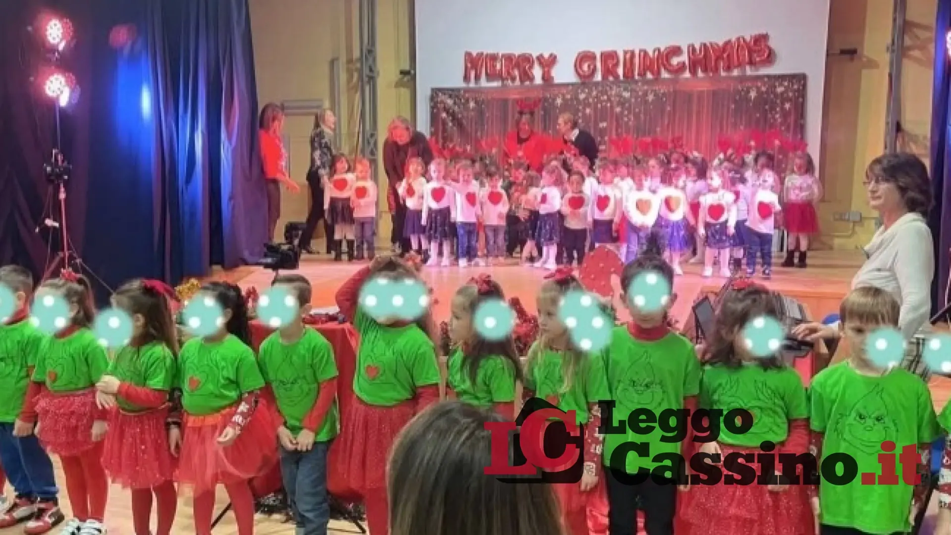 I piccoli dell'Infanzia di Donizetti in "Merry Grinchmas"