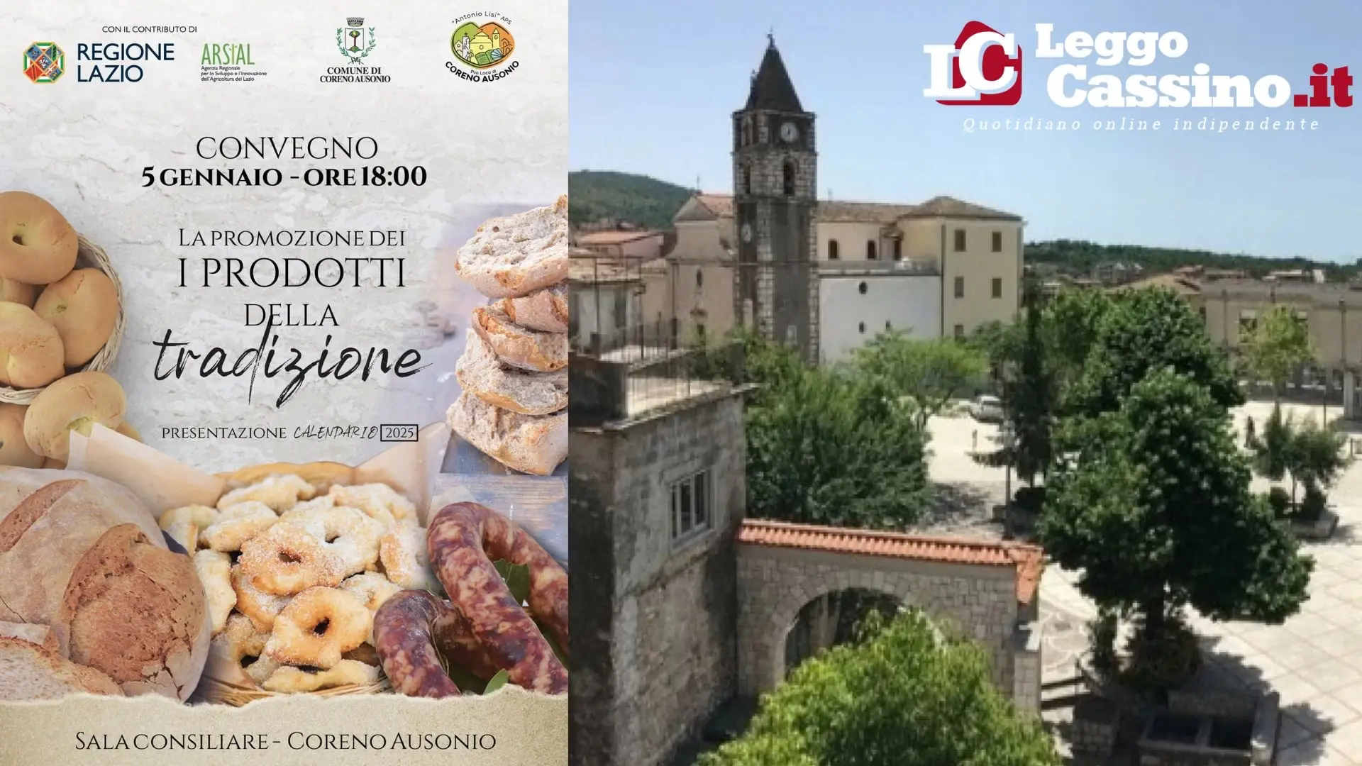 A Coreno Ausonio la promozione dei prodotti della tradizione