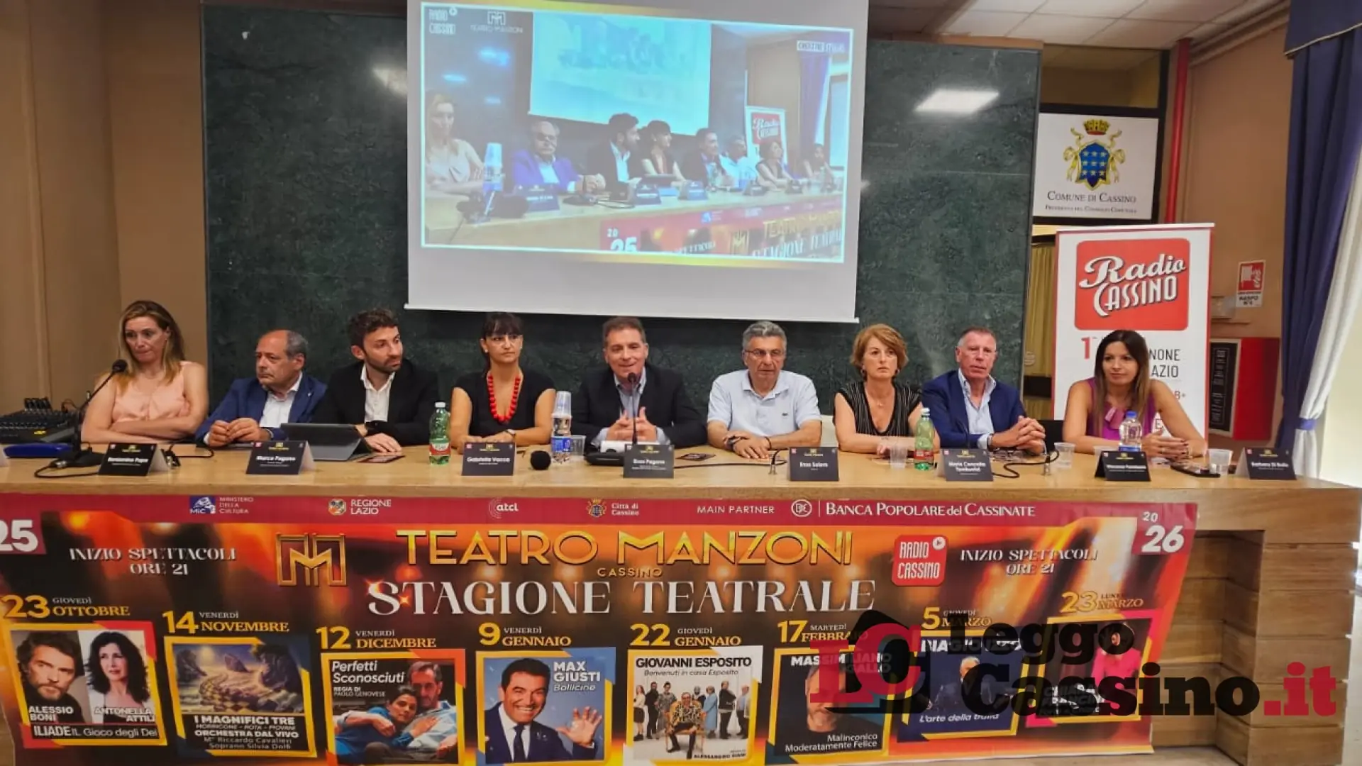 Il Teatro Manzoni di Cassino presenta la sua quinta stagione consecutiva