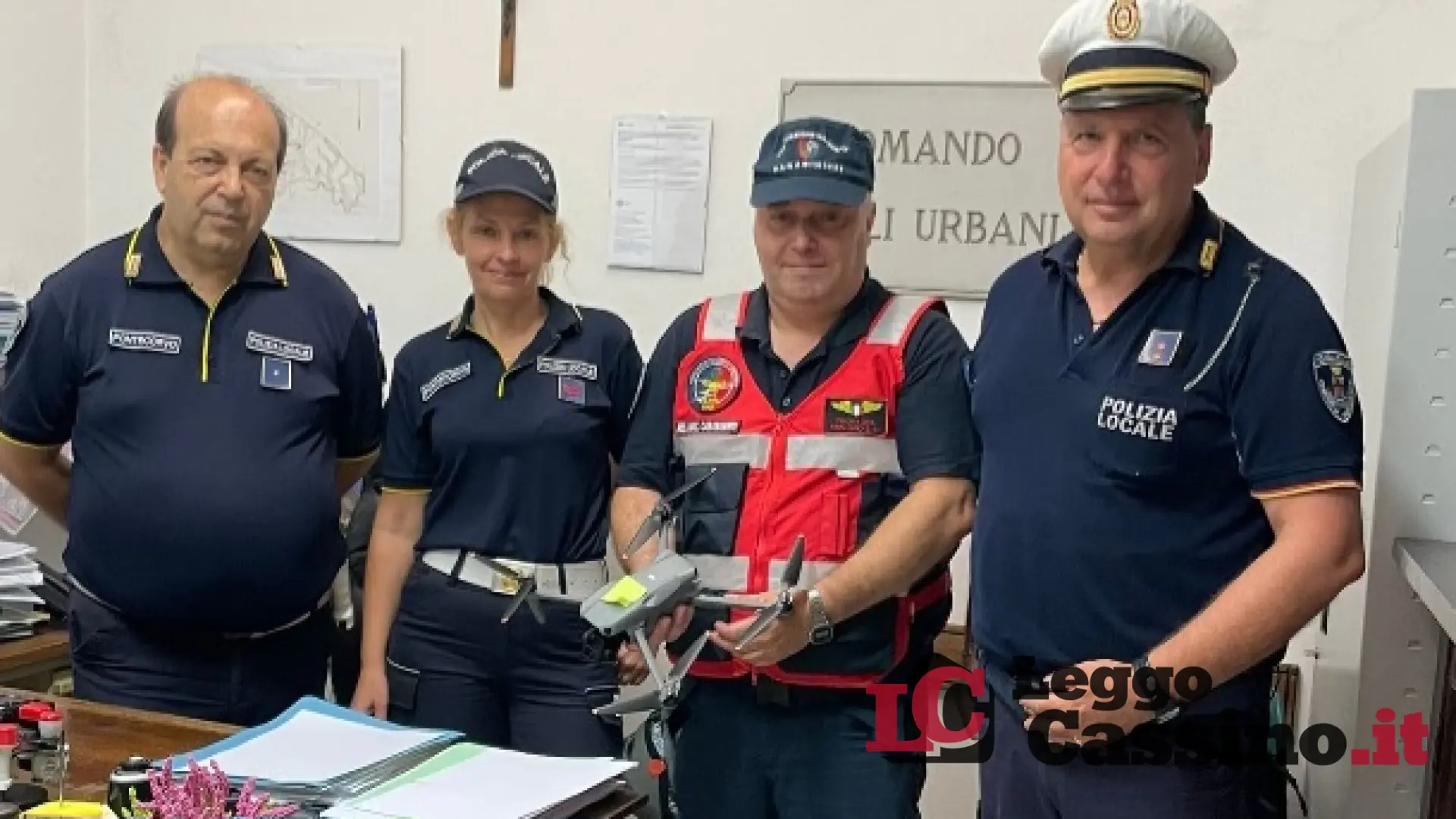 Con il drone per potenziare il servizio di monitoraggio e di prevenzione incendi