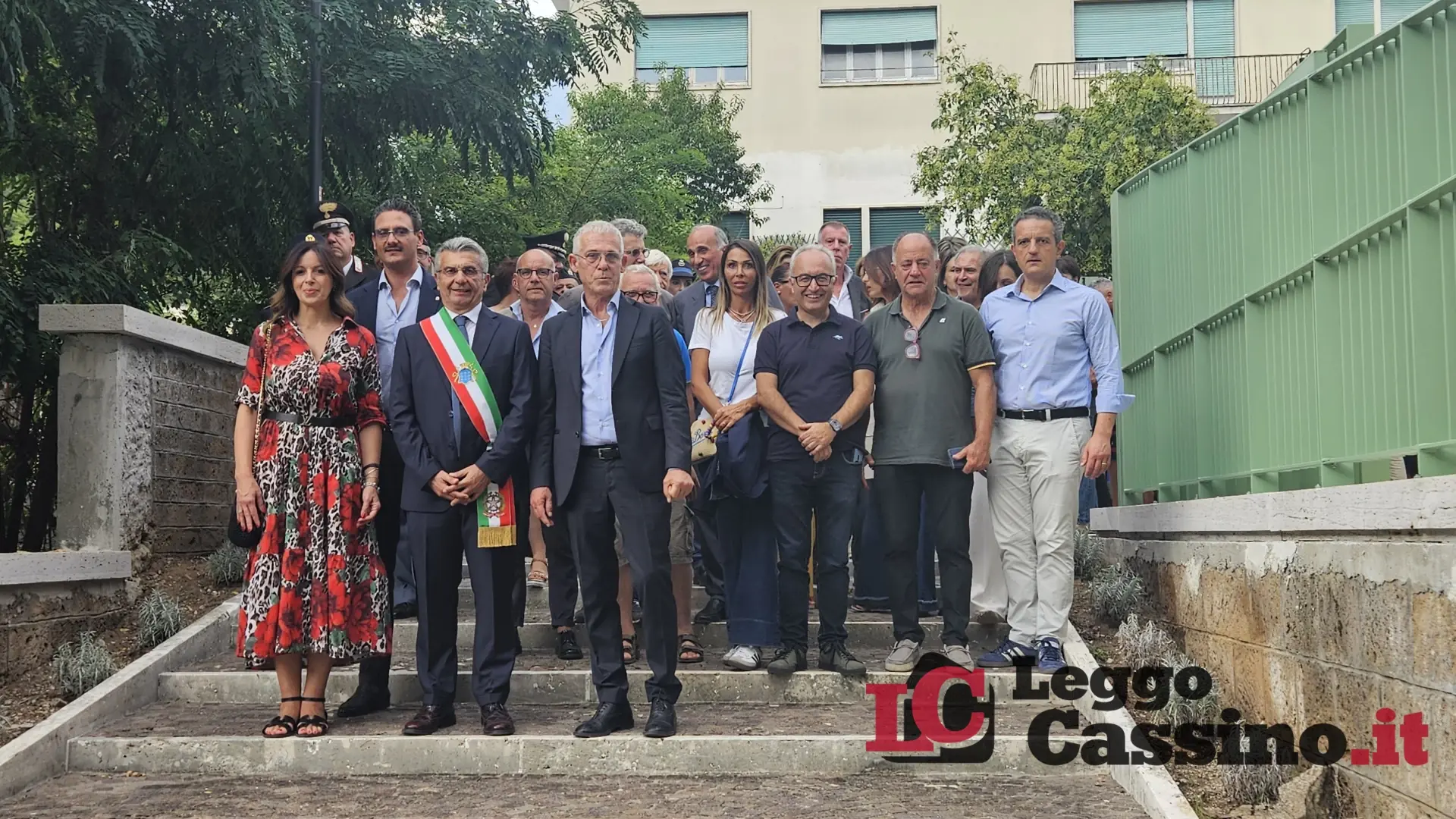 Scritta offensive alla villa comunale di Cassino, scatta la denuncia