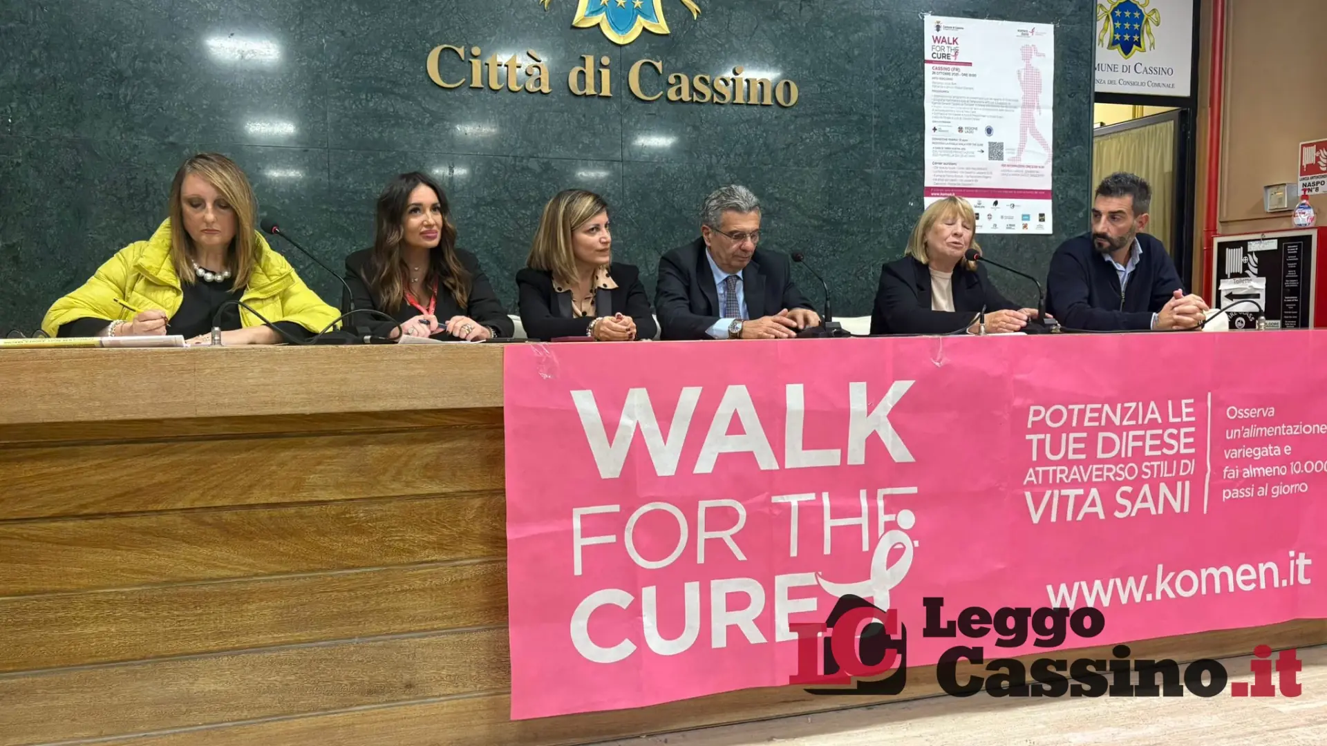 Cassino si tinge di rosa: tutto pronto per la seconda edizione della “Walk for the Cure”