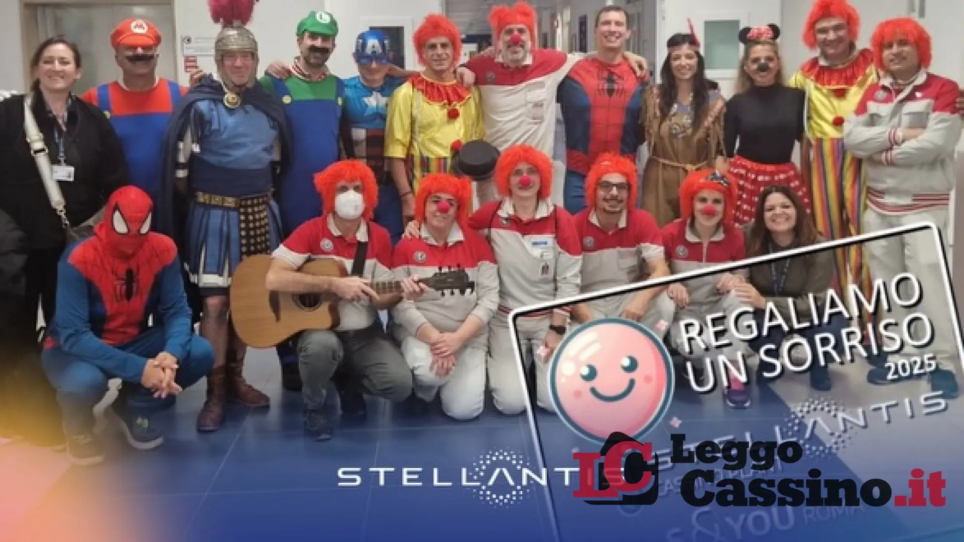 Da operai a Supereroi: il grande cuore di Stellantis batte per i bimbi del Gemelli