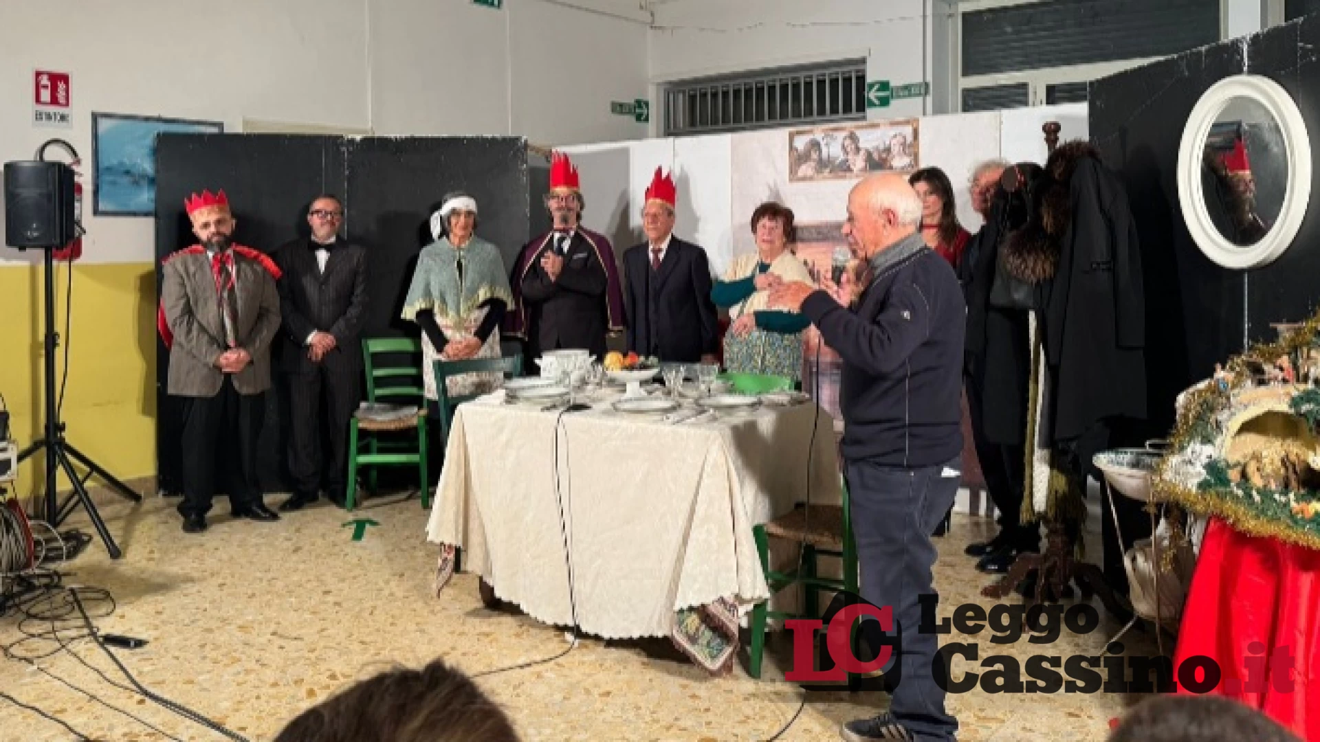 Ausonia, il teatro napoletano protagonista a Selvacava con “Te piace o’ presebbio?”