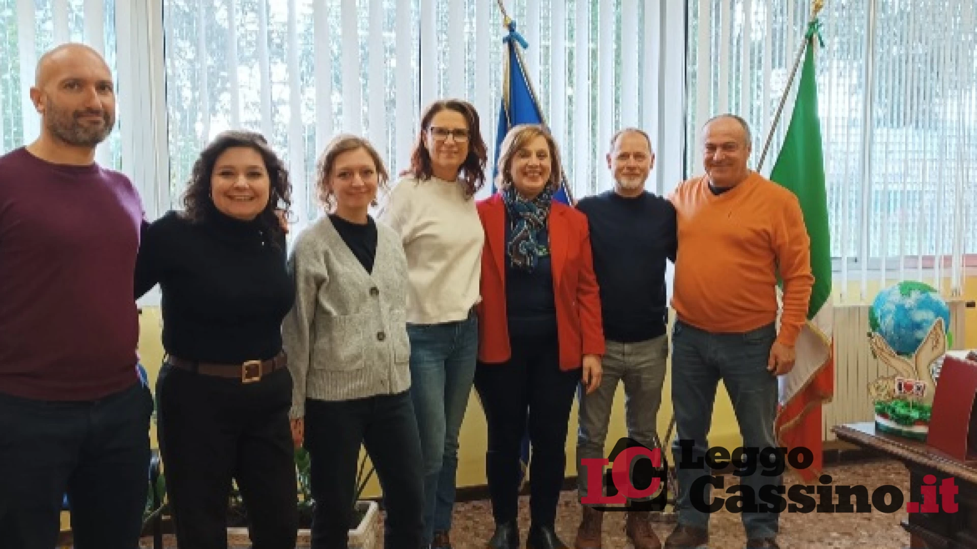 All'I.C.2 di Pontecorvo visita della delegazione della scuola Leopaldau di Vienna