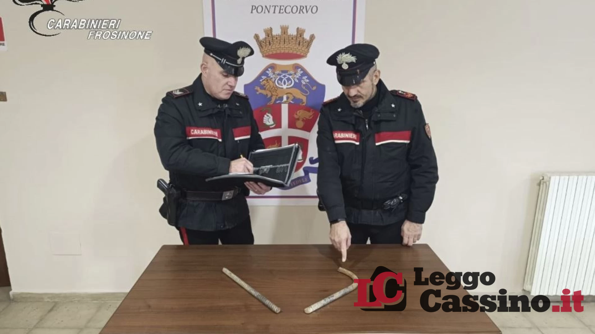 Armati di coltello e tondini di ferro: bloccate tre persone tra Pontecorvo e San Giorgio