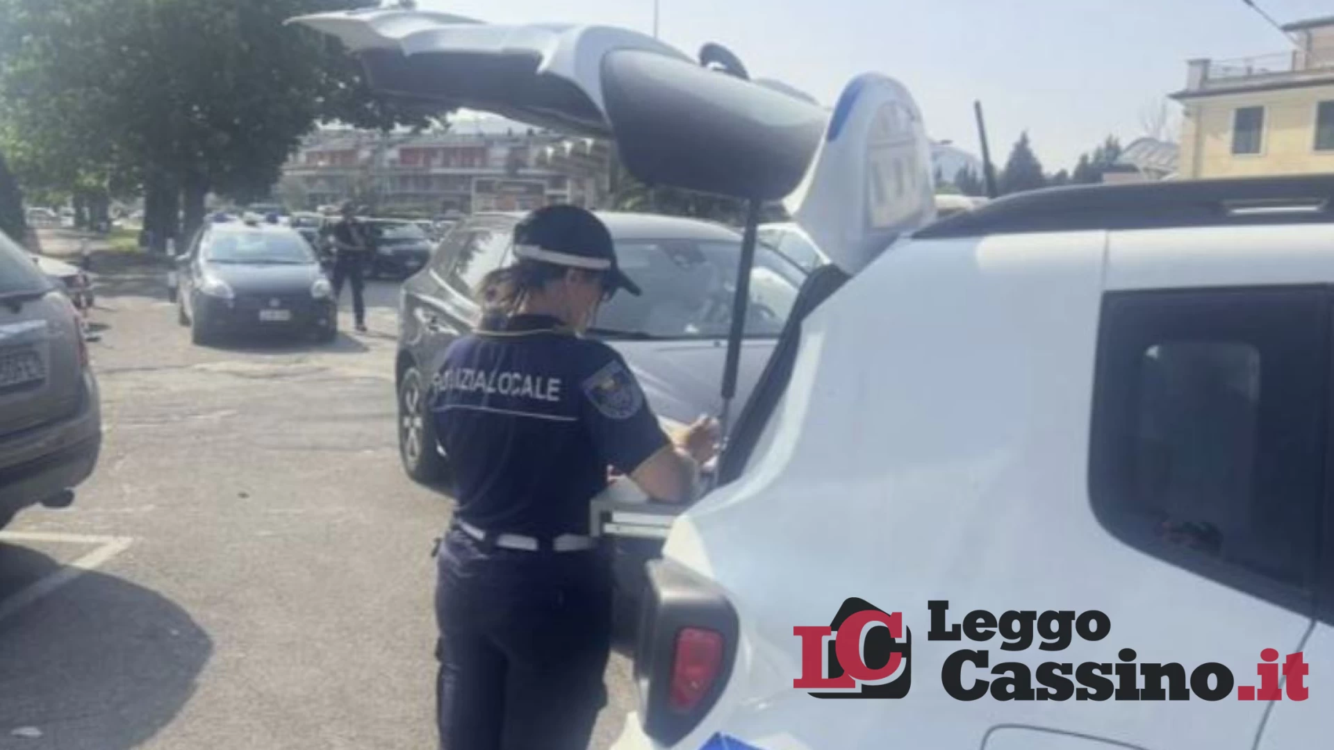 Cassino, guerra continua alla sosta selvaggia: 1.400 multe in due mesi