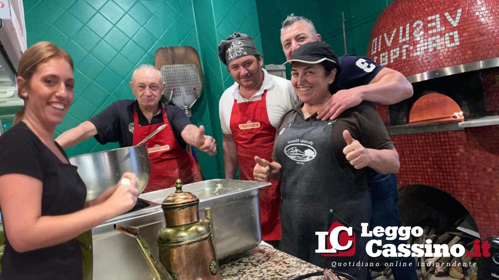 Cassino festeggia la pizzeria "Vesuvio": quasi mezzo secolo di identità e tradizione