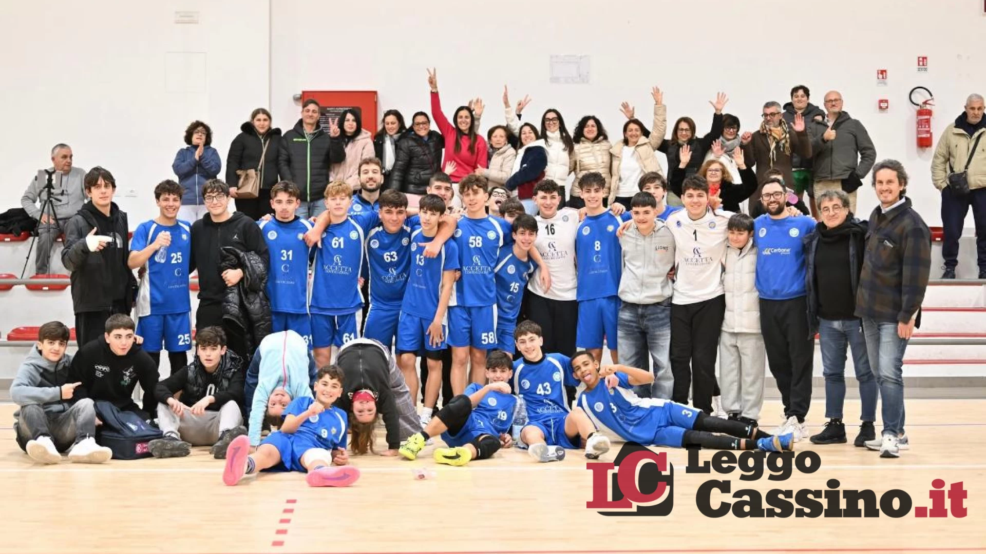 Pallamano, consolidato il primo posto in classifica per la squadra del CUS Cassino