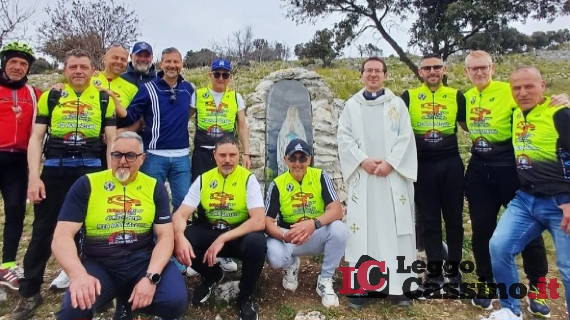 Roccasecca, inaugurata la cappelletta della Madonna del buon cammino