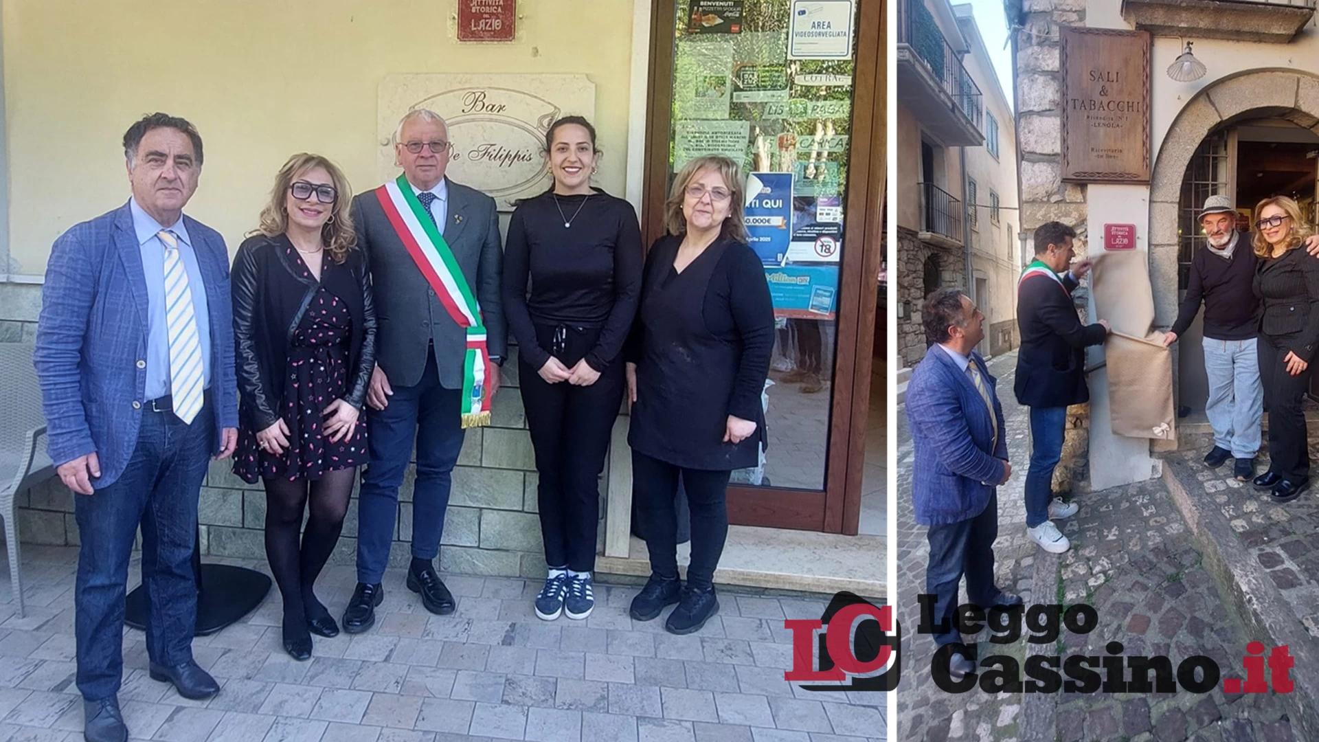 Lenola in festa per le sue Radici del Commercio: targhe regionali a sette eccellenze locali