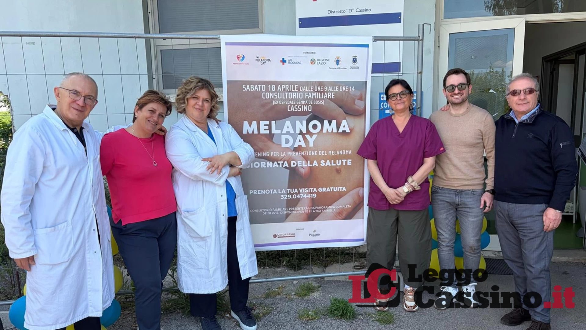 Cassino, successo per la giornata di prevenzione del melanoma: oltre 90 visite effettuate