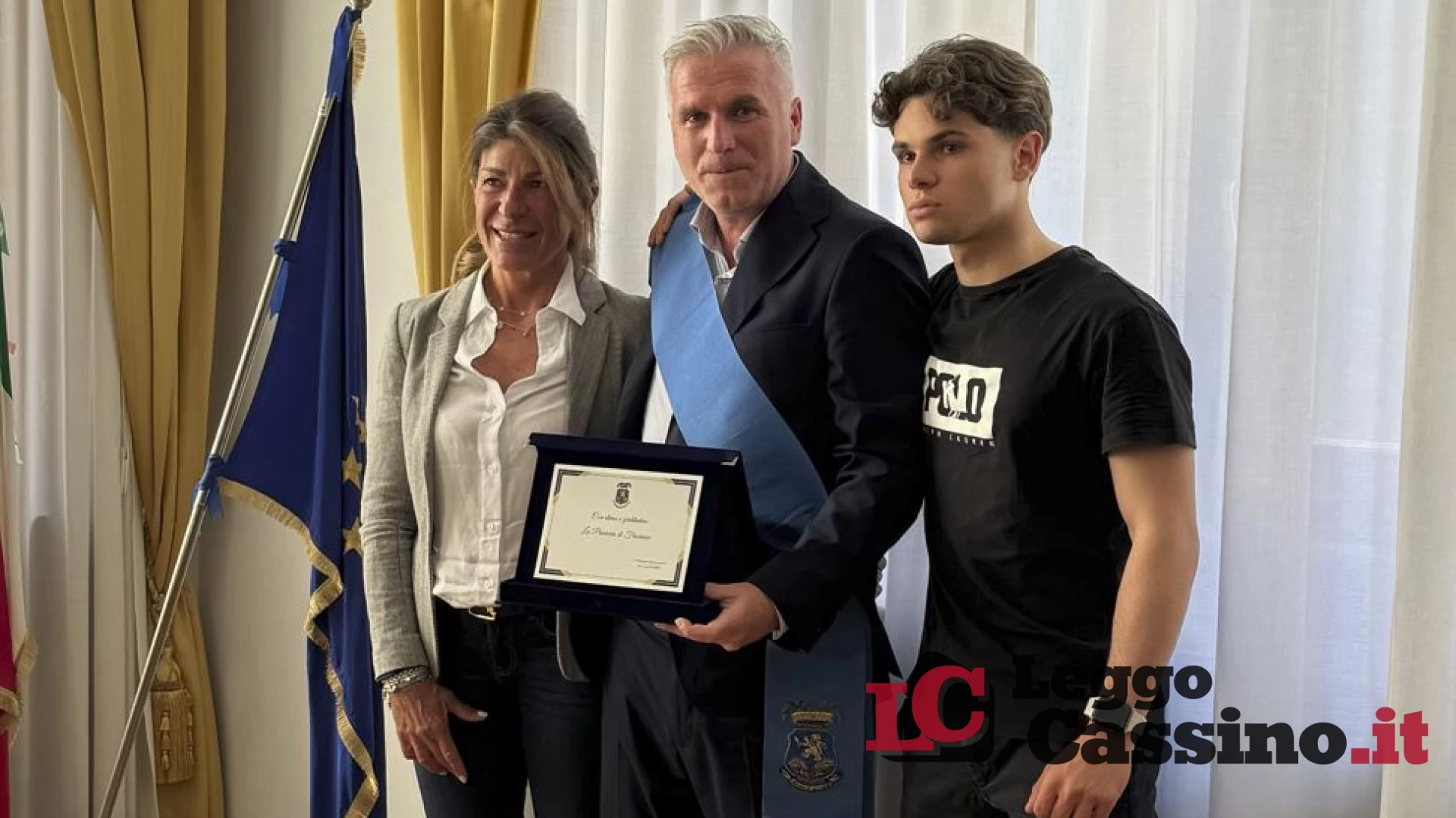 Pietro Zola premiato dalla Provincia: è il più giovane aspirante maestro di sci d'Italia