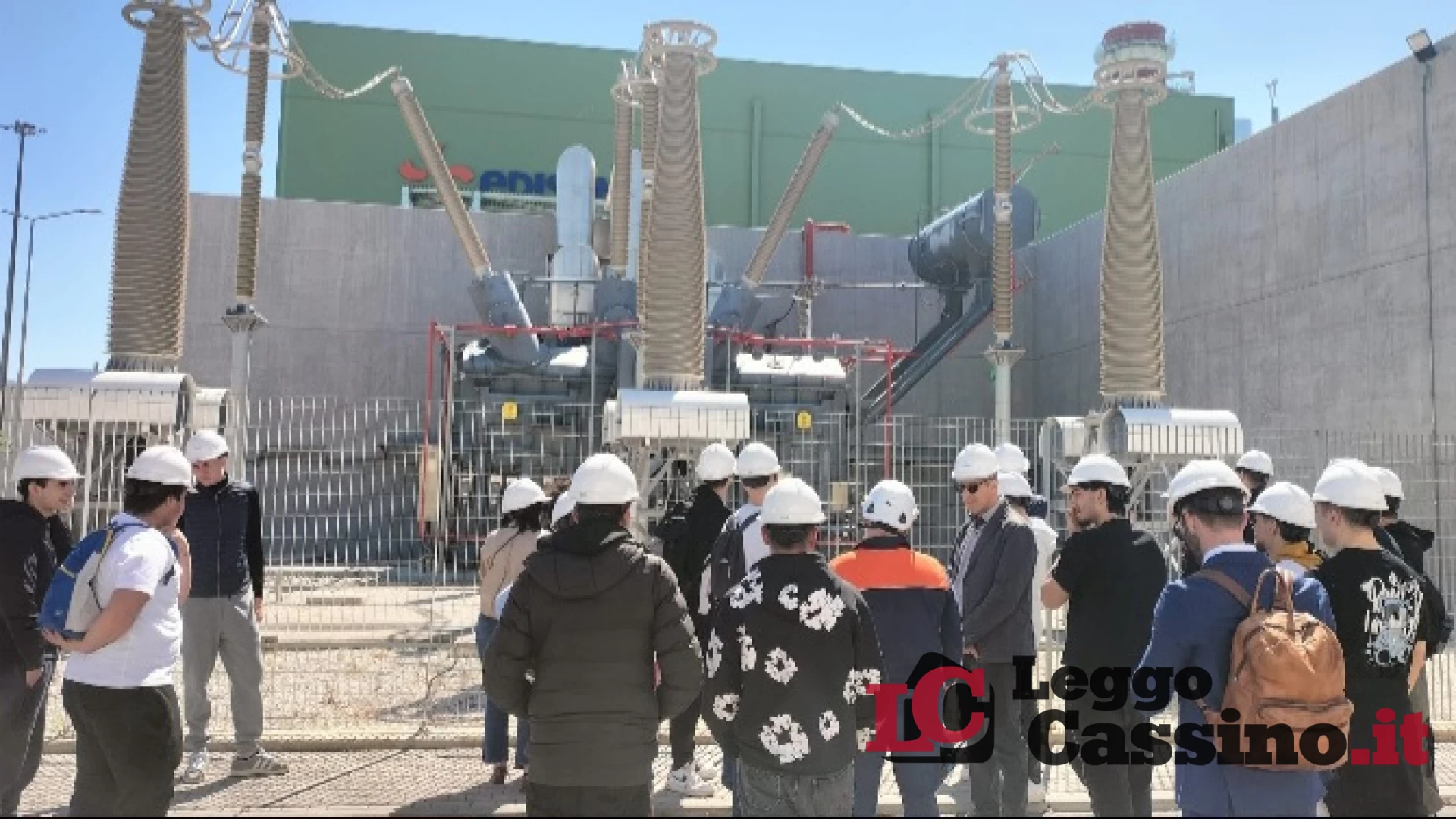 L'IIS San Benedetto di Cassino alla centrale  termoelettrica...