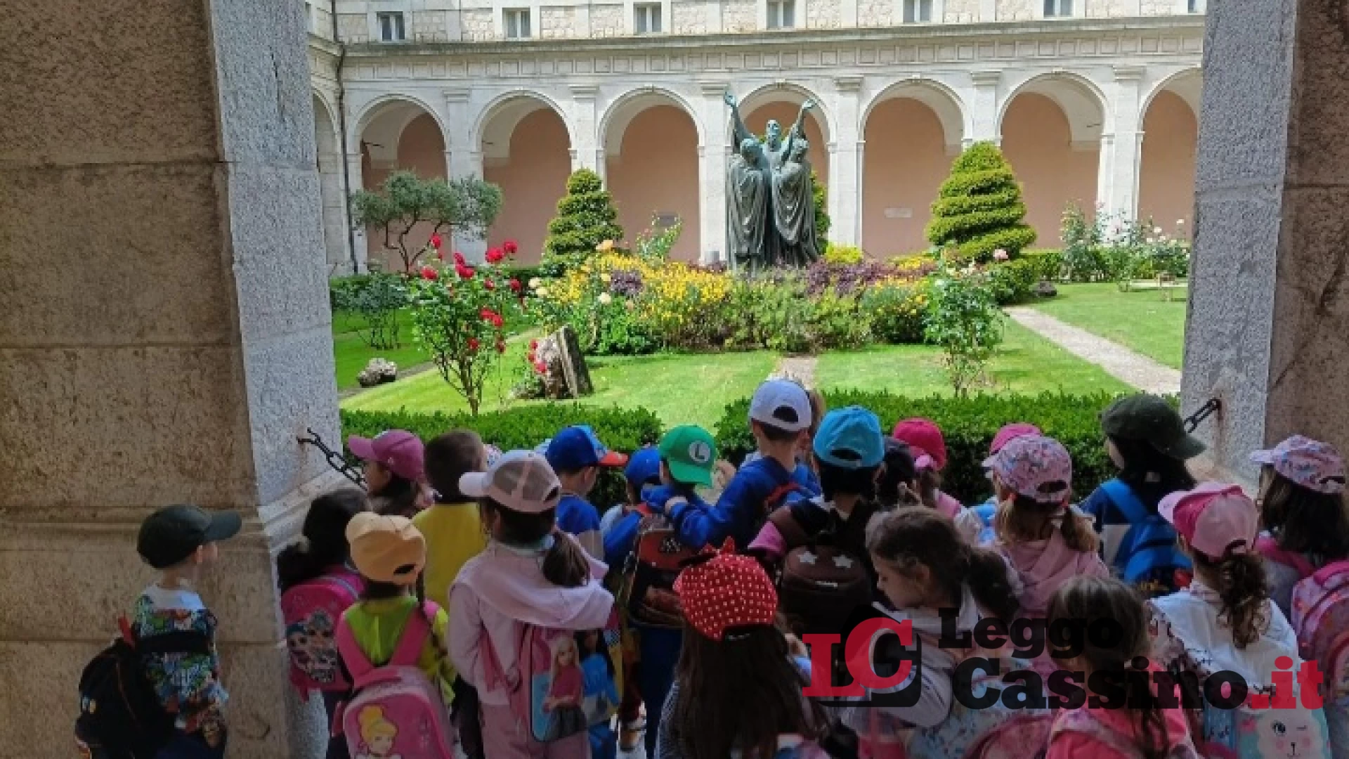 Gli studenti dell'I.C.Rita Levi Montalcini a Montecassino