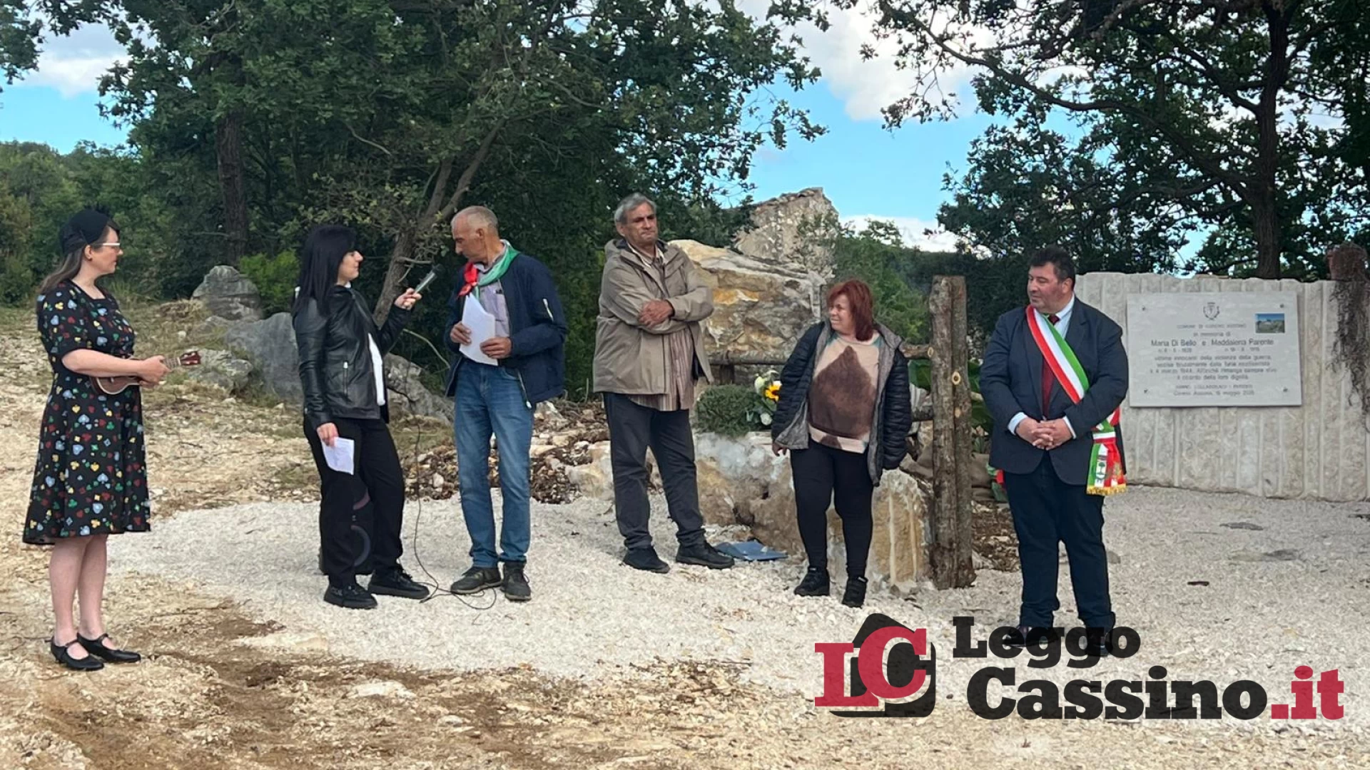 Coreno Ausonio non dimentica: una targa in memoria di Maria...