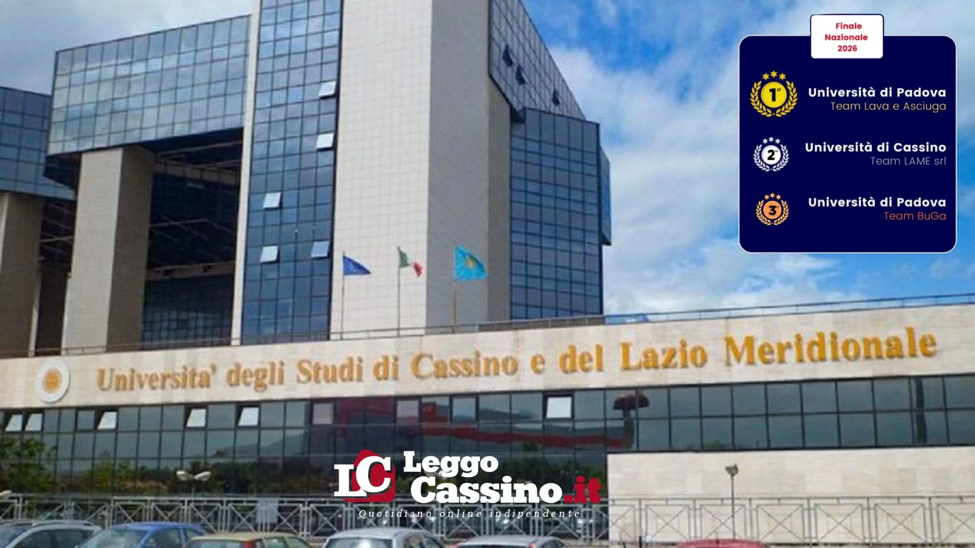 Orgoglio Unicas: il team "LAME srl" conquista il podio alla...