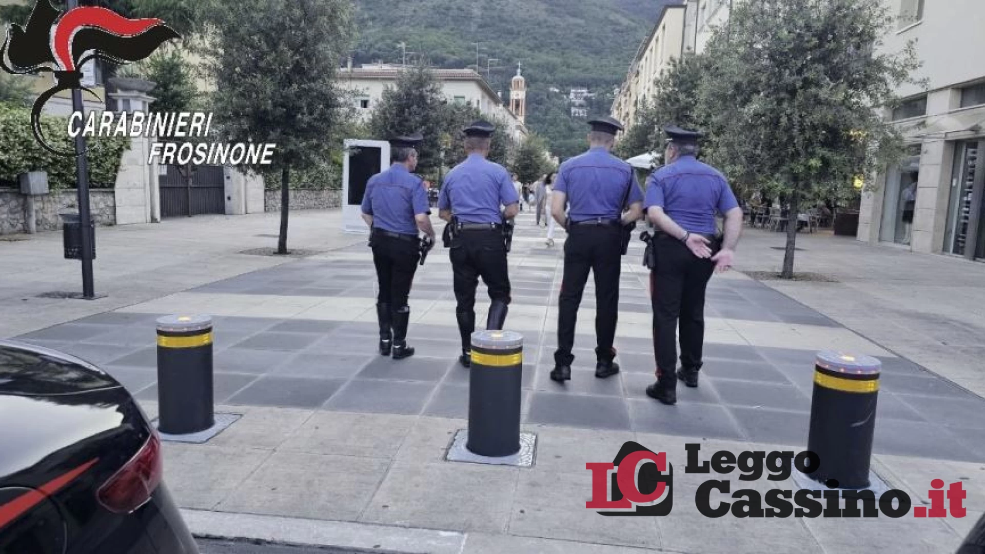 Cassino, controlli straordinari dei Carabinieri. Movida sott...