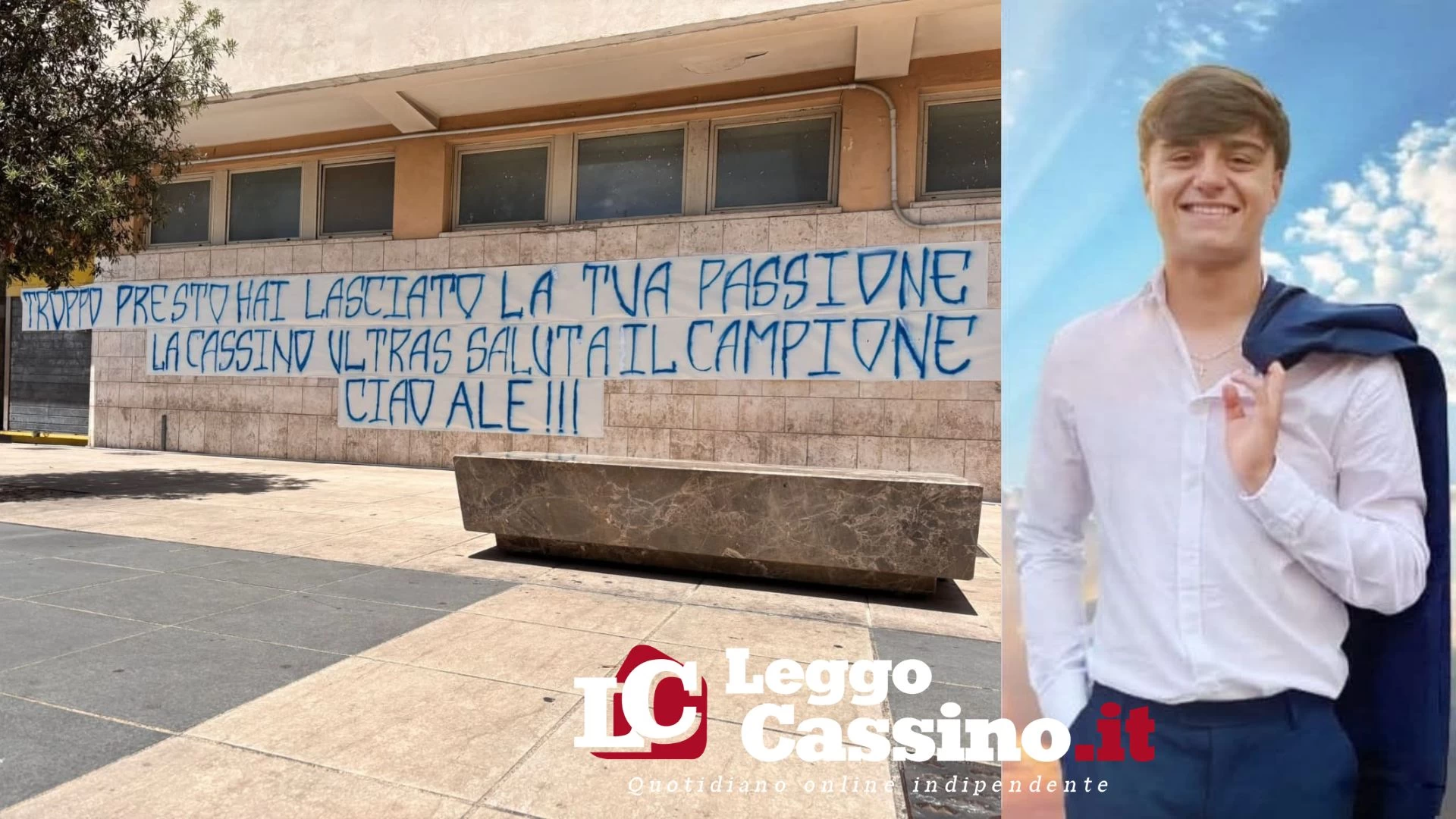 Addio ad Alessandro Merucci: l’ultimo saluto al giovane calciatore nel campo sportivo