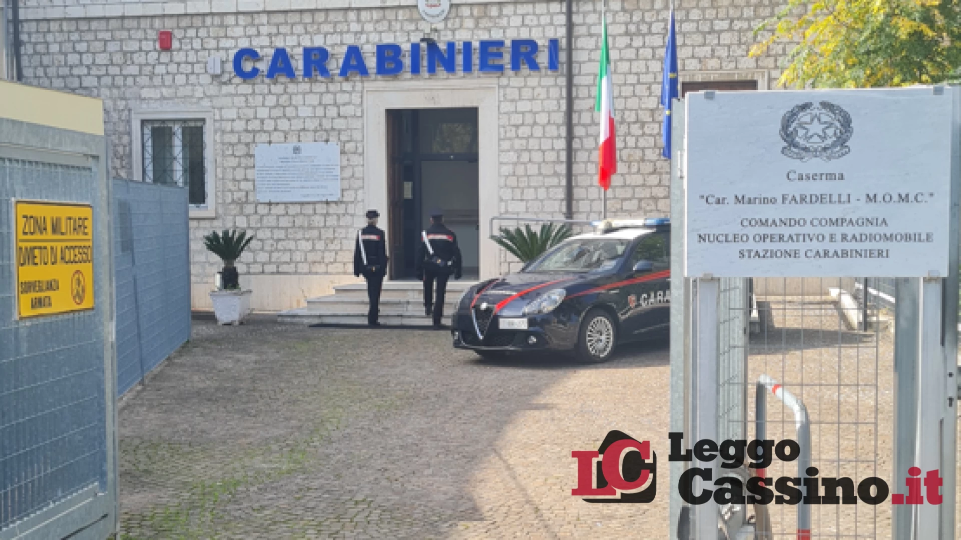 Controlli tra Cervaro e Cassino: Daspo a un ventenne di Vallemaio per rissa e arresto di una latitante