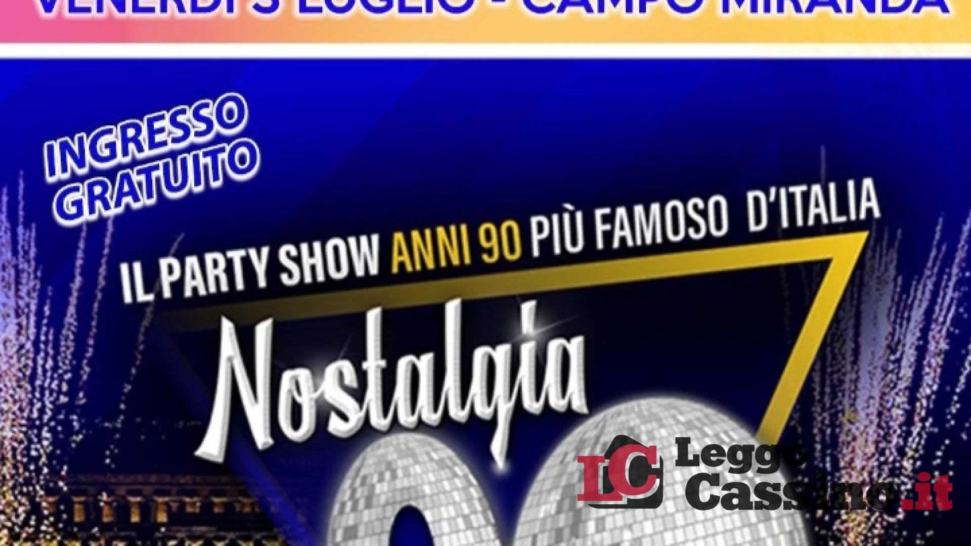 Cassino Birra 2026 questa sera l'inaugurazione in Campo Miranda