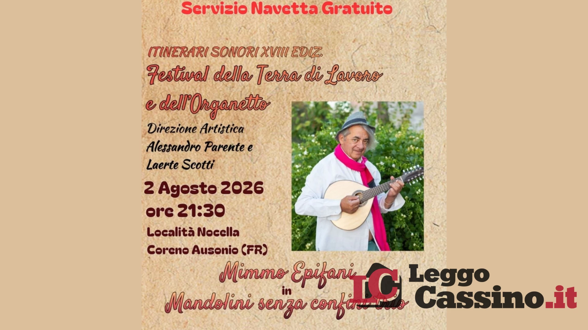 Coreno Ausonio: torna il Festival della Terra di Lavoro e de...