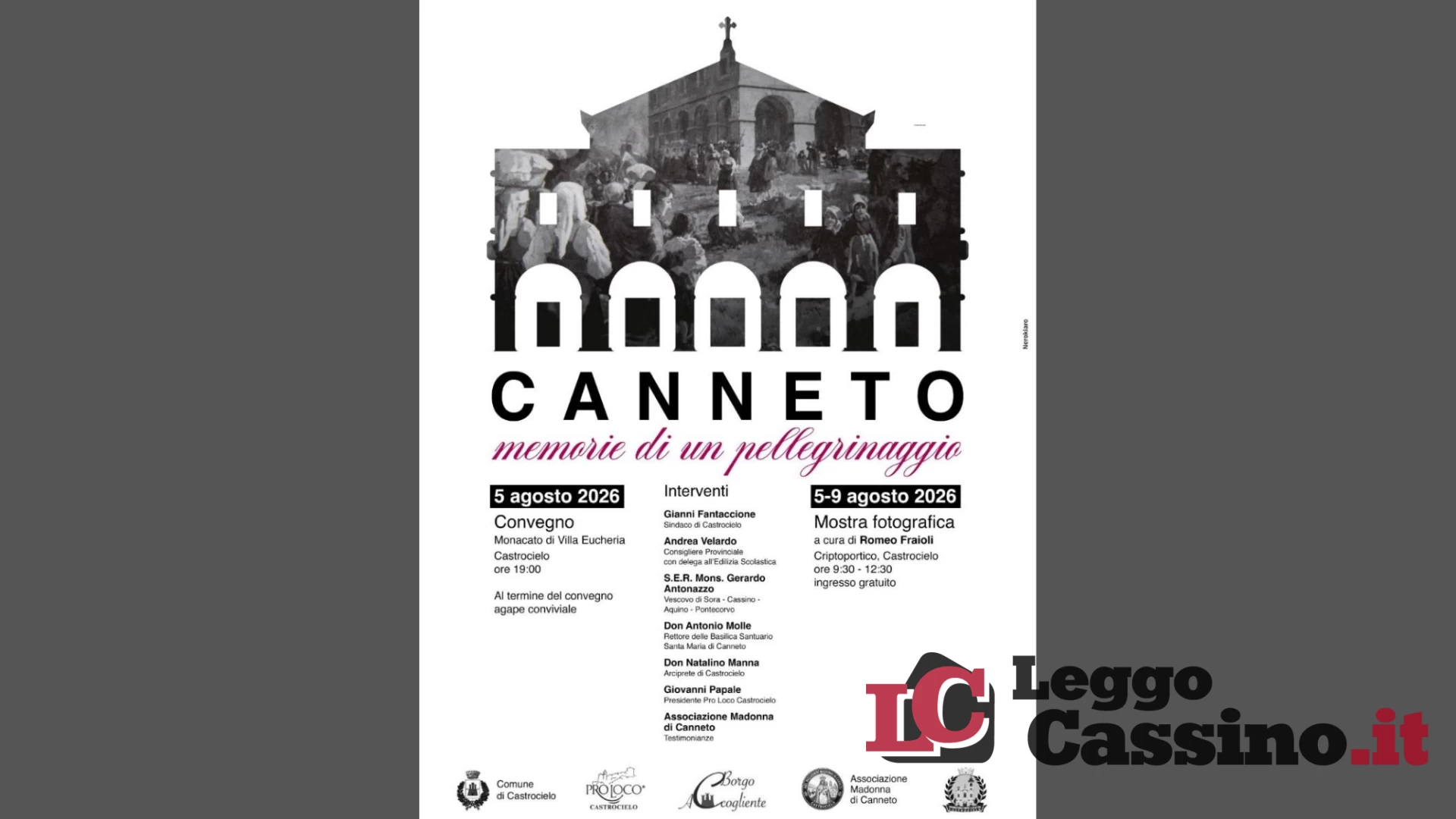 Canneto, memorie di un pellegrinaggio: un viaggio nella stor...