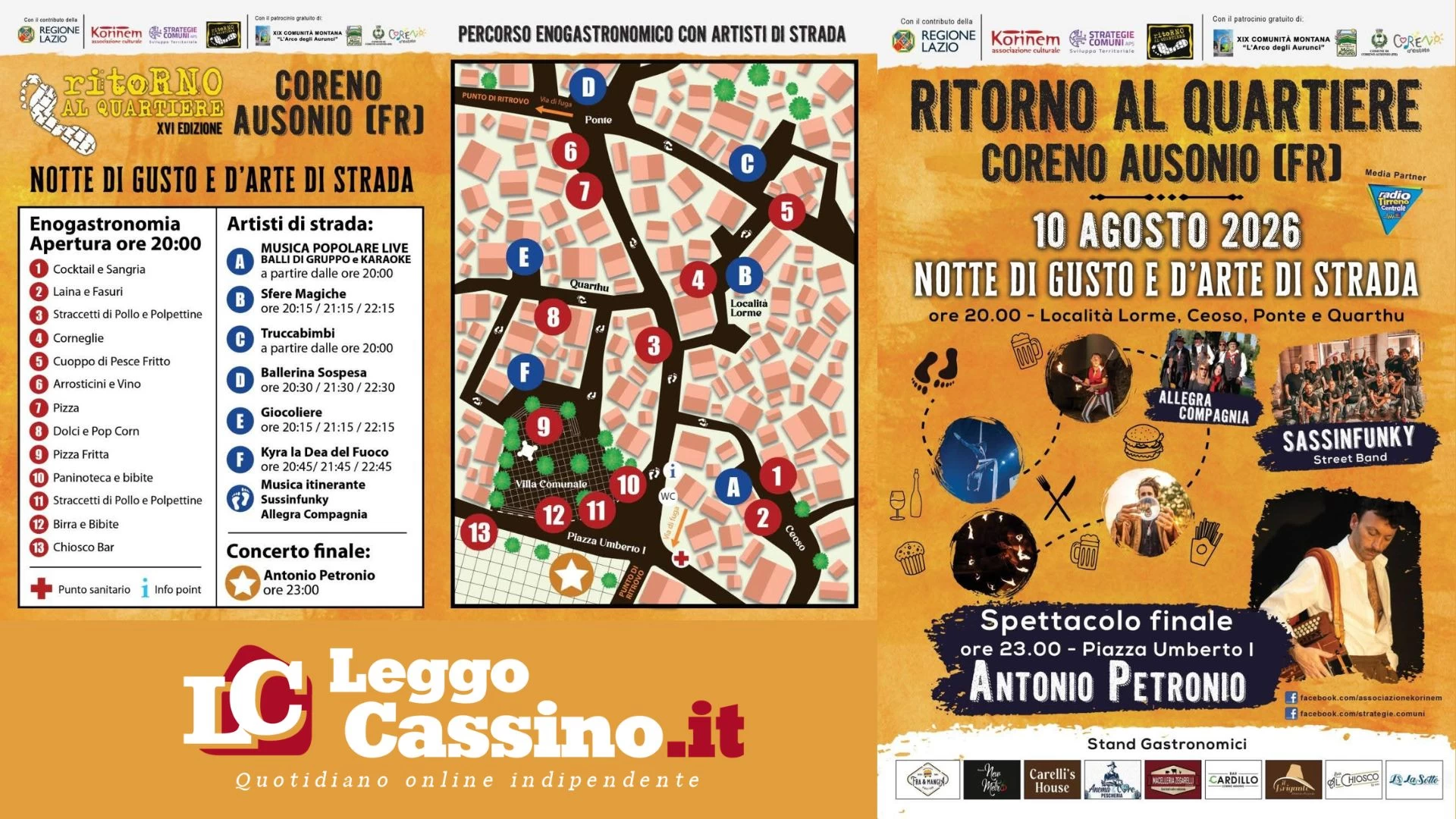 Coreno Ausonio, conto alla rovescia per “Ritorno al Quartier...