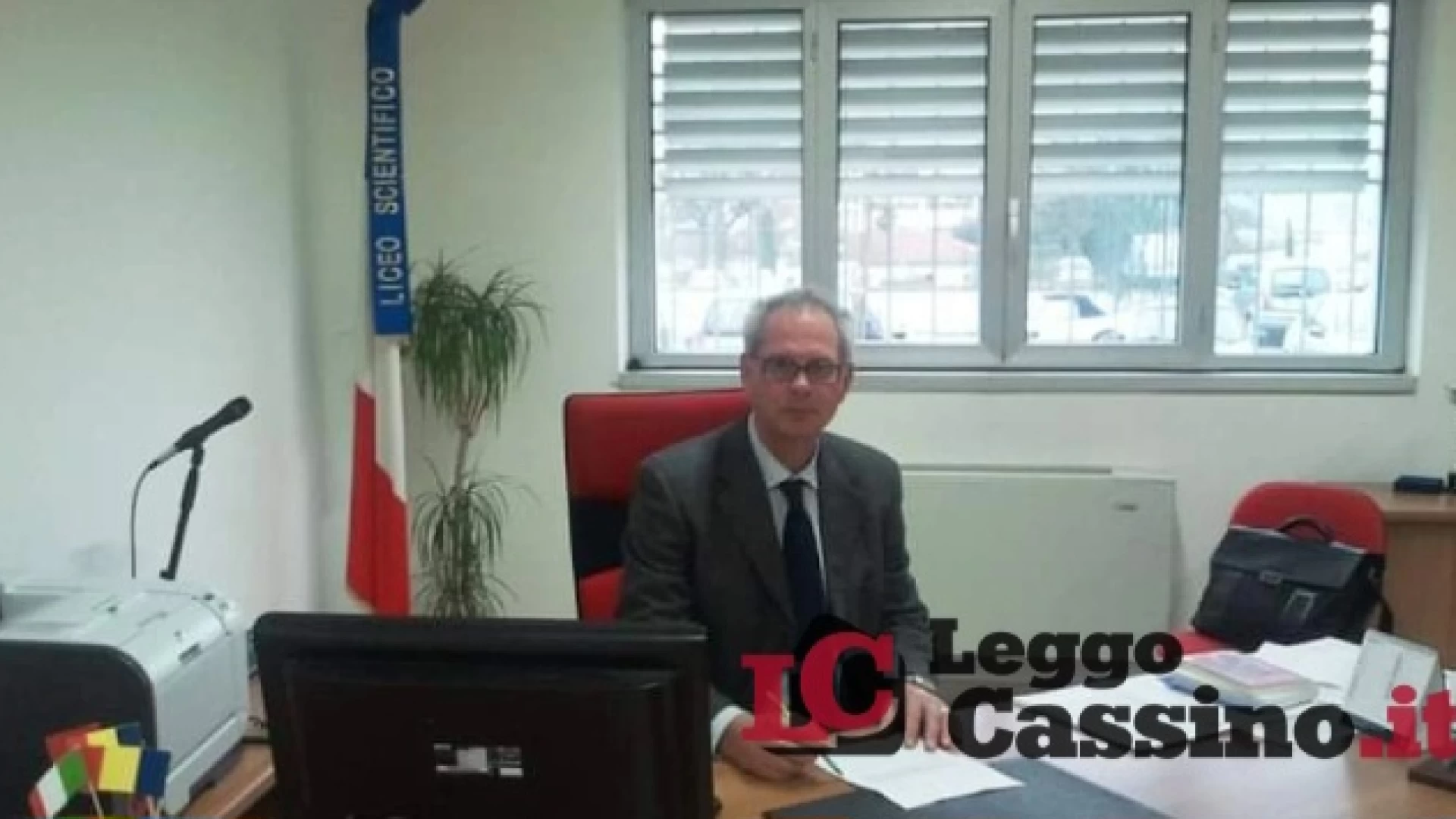 Cassino, ultima campanella per Salvatore Salzillo: il preside del “Pellecchia” va in pensione
