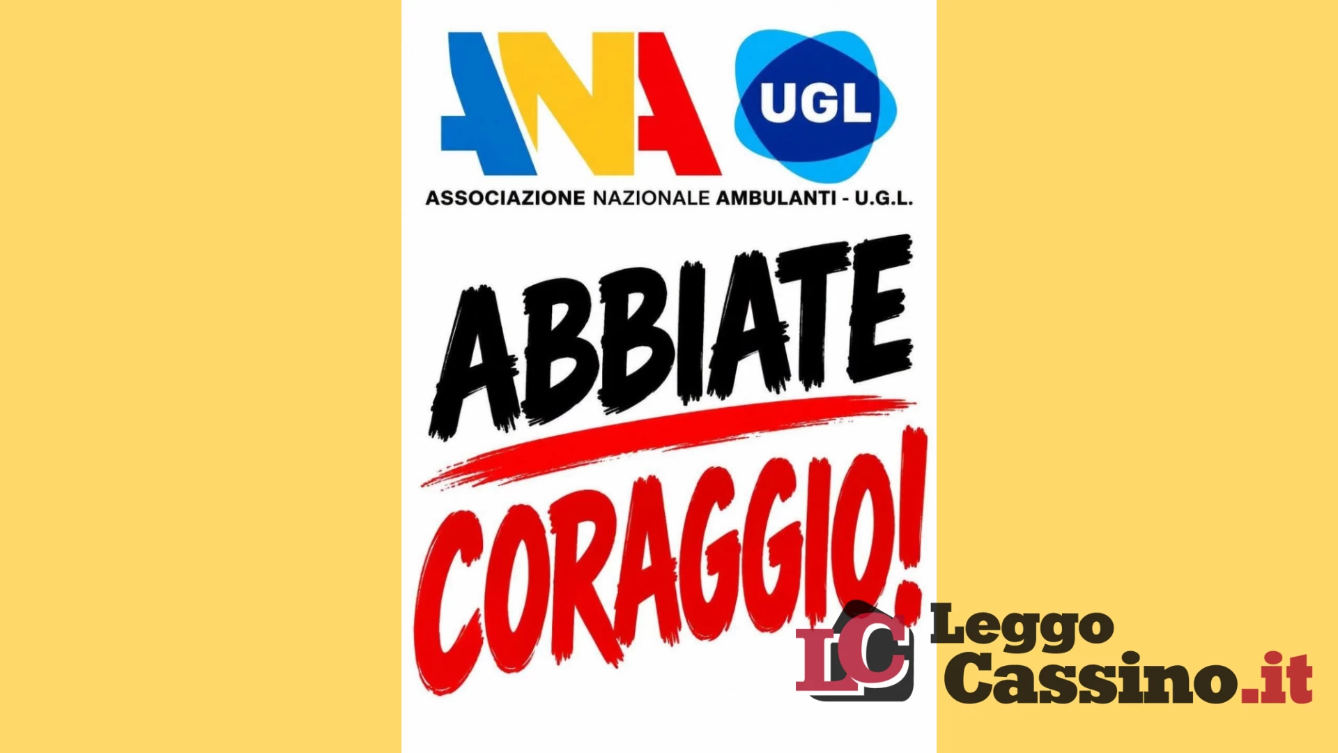 ANA-UGL: le istituzioni si assumano la piena responsabilità di salvare la categoria degli ambulanti d’Italia