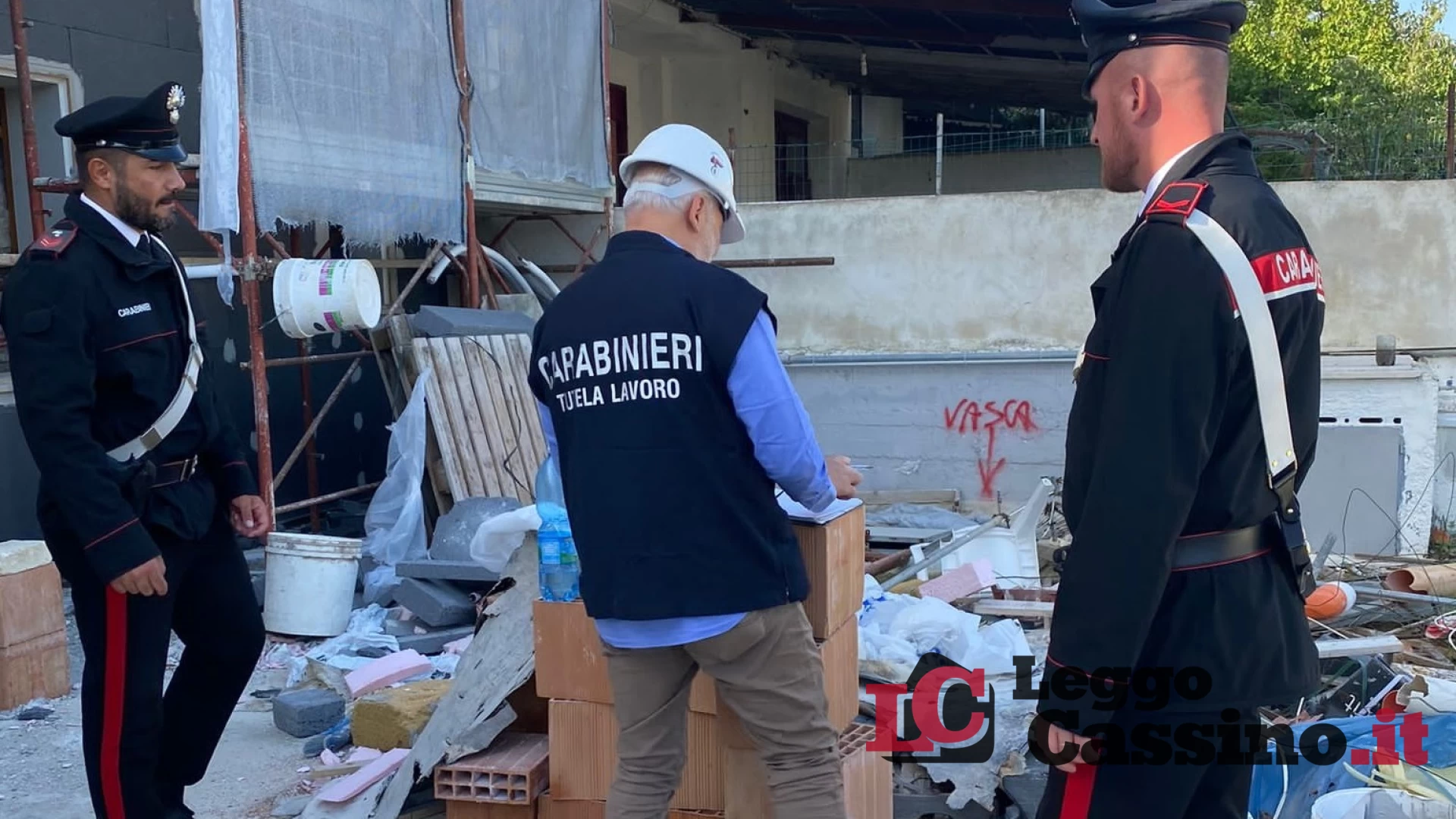 Esperia, operai in nero e gravi rischi per la sicurezza: chi...