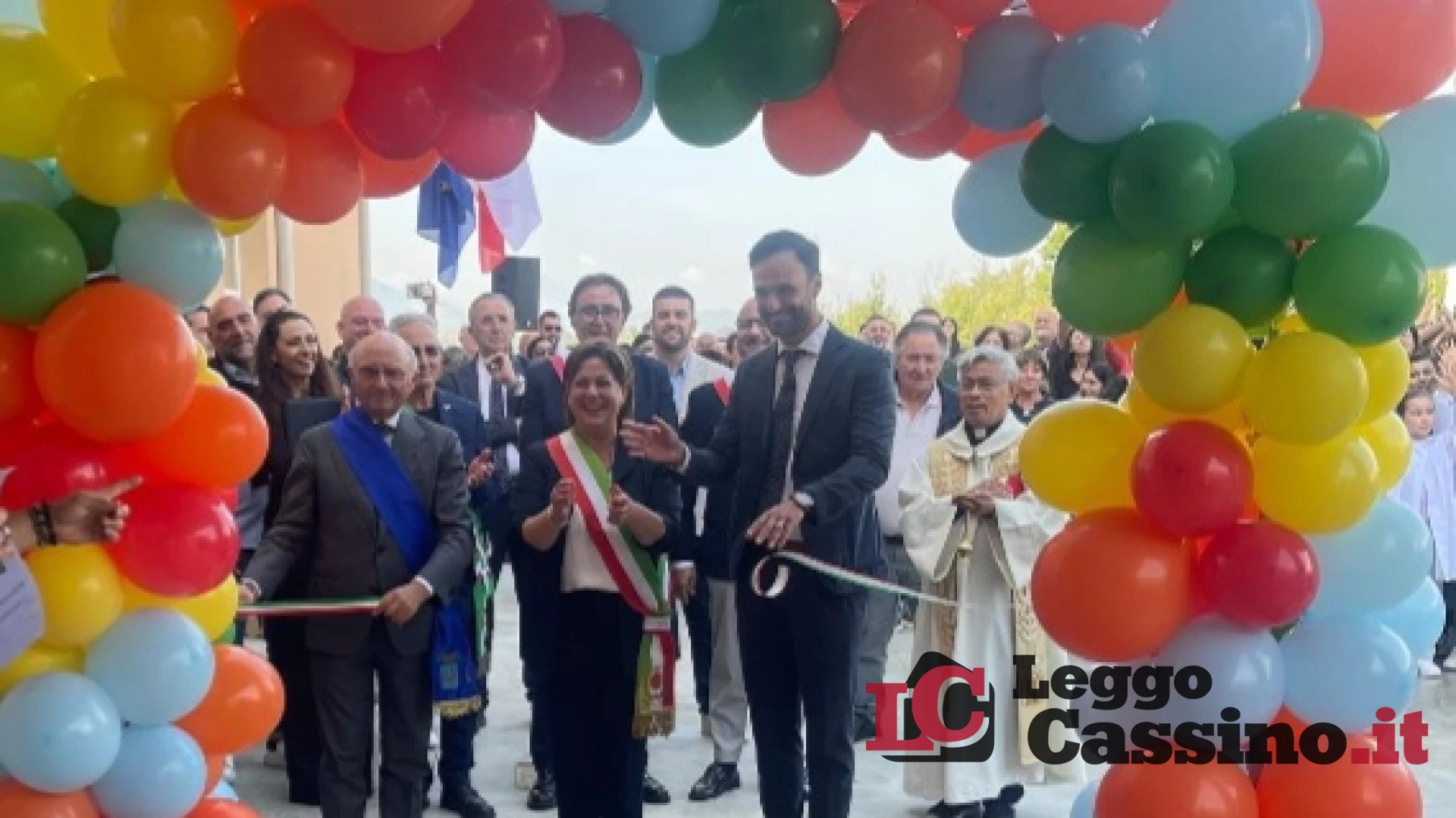A Rocca d'Evandro inaugurate le nuove scuole dell'Infanzia e della Primaria
