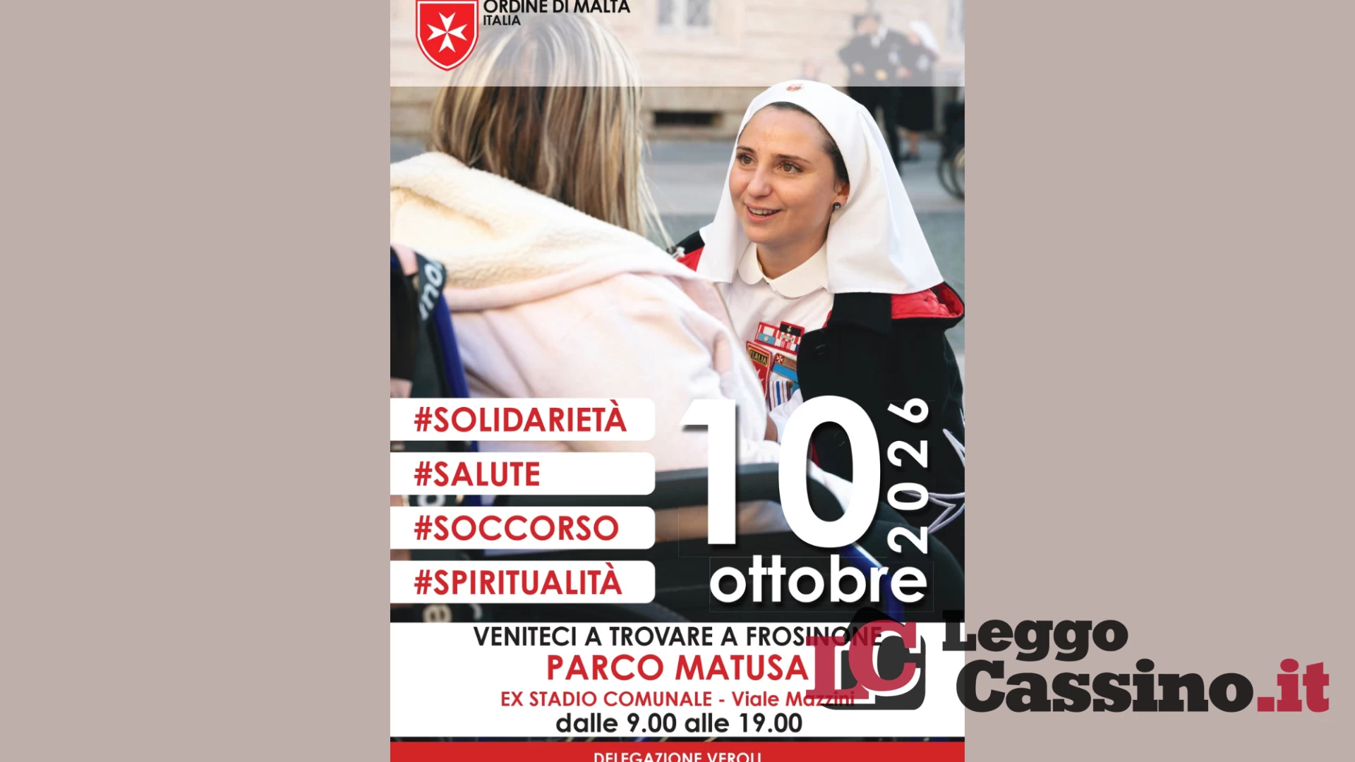 Giornata Nazionale dell'Ordine di Malta: eventi in 42 piazze italiane