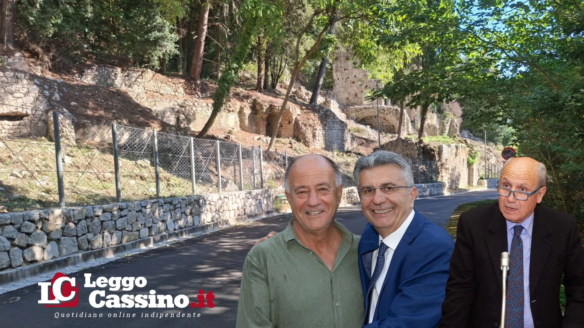 Cassino, la città dimenticata riemerge dai rovi. Rosario Iemma e i volontari: «Che spettacolo!»