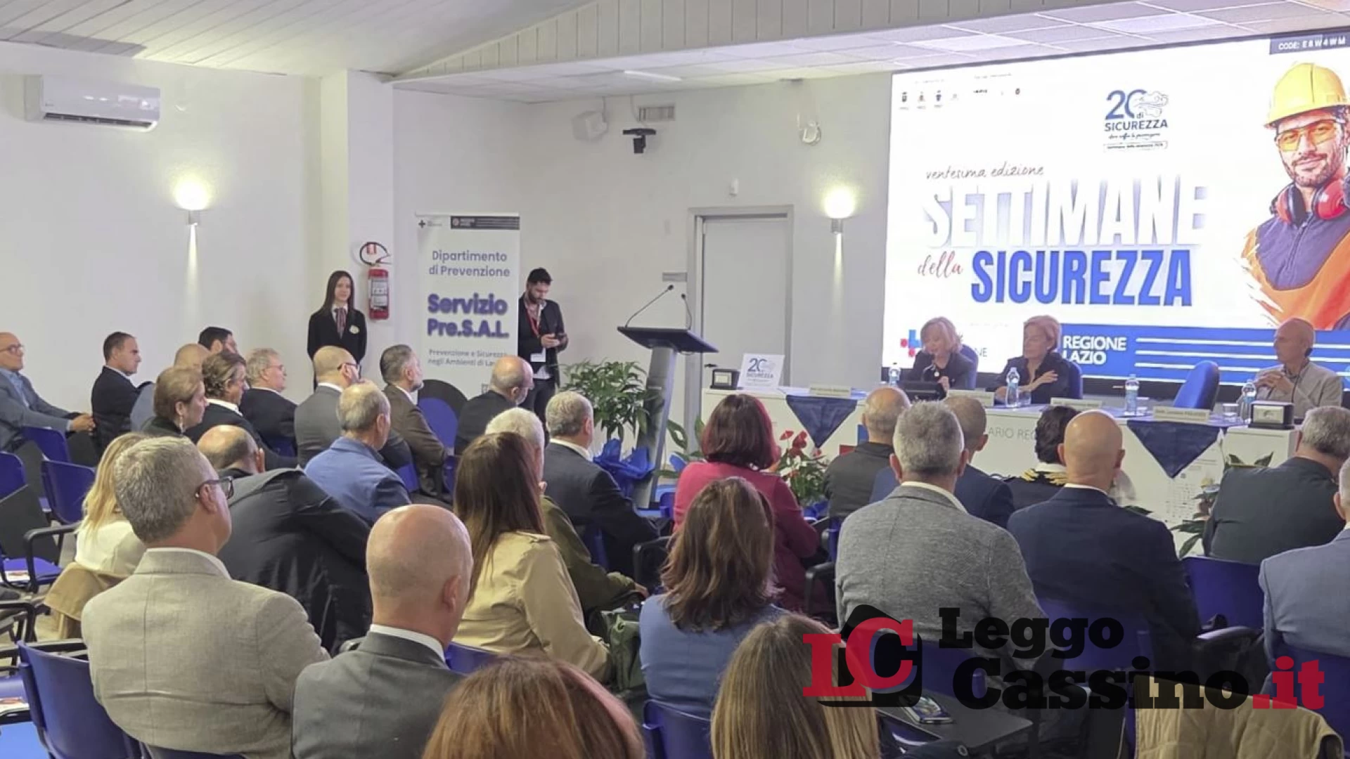 Frosinone, le Settimane della Sicurezza compiono 20 anni: istituzioni e imprese unite per la prevenzione