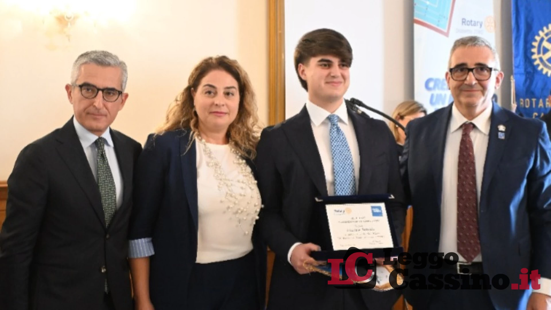 Premio Golini Petrarcone, 41ª edizione: il Rotary Club Cassino celebra il merito e il talento