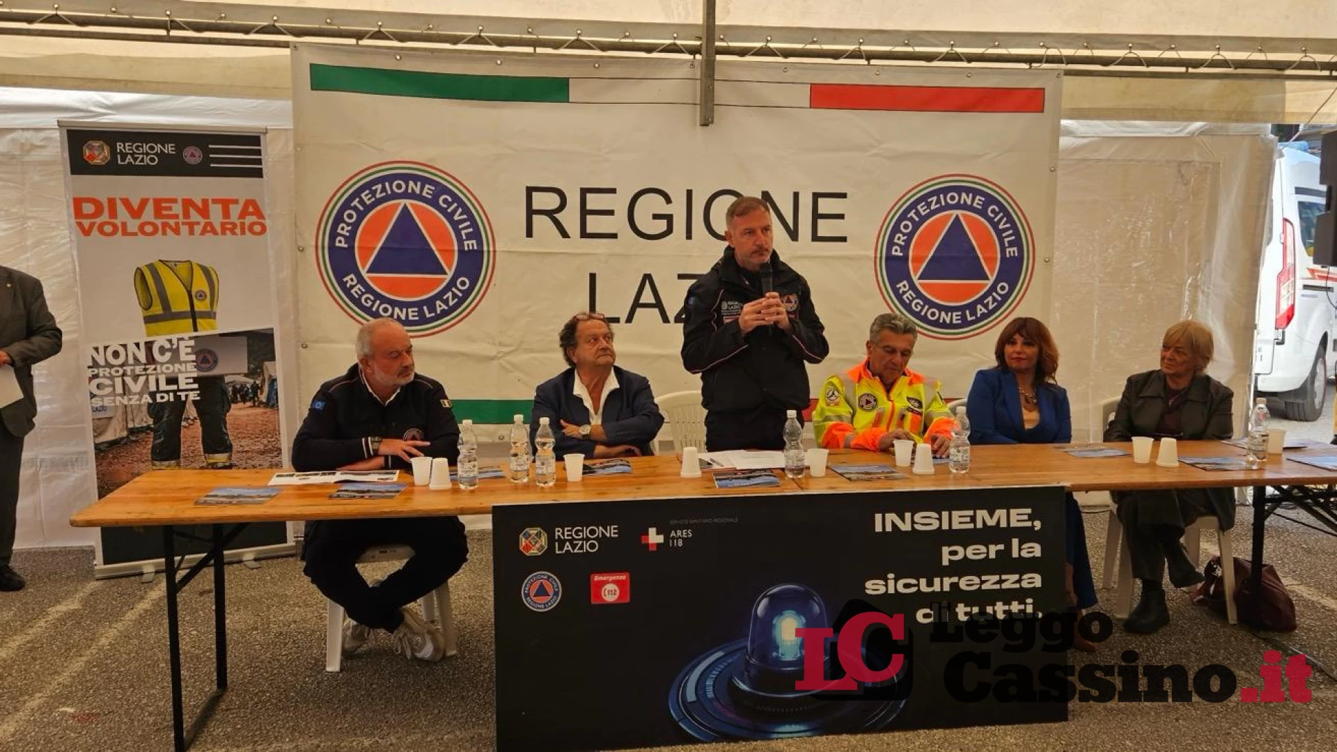 Protezione Civile, Cassino supera il test dell'emergenza: 2....